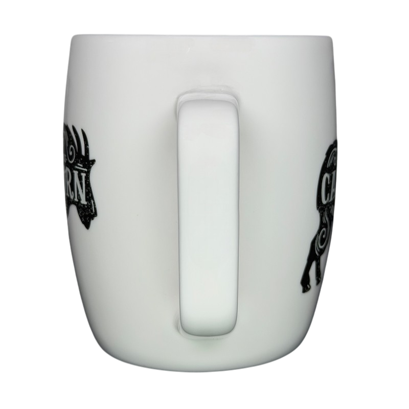 Threshold CAPRICORN Astrology Zodiac Mug with a sleek white design and stylish handle