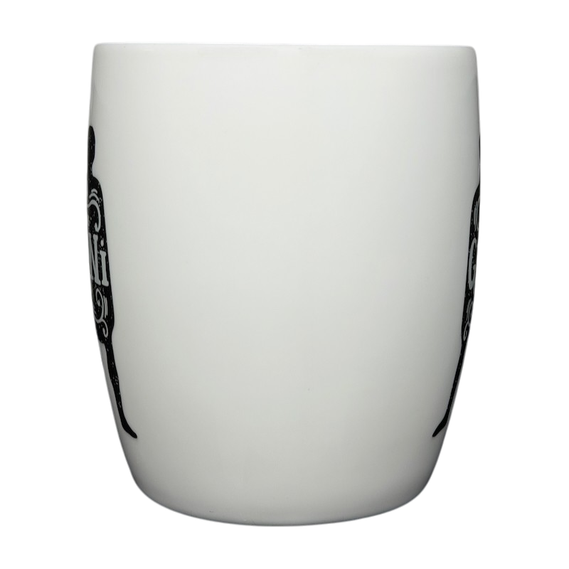 Gemini Astrology Zodiac Mug Threshold with intricate black designs for astrology lovers
