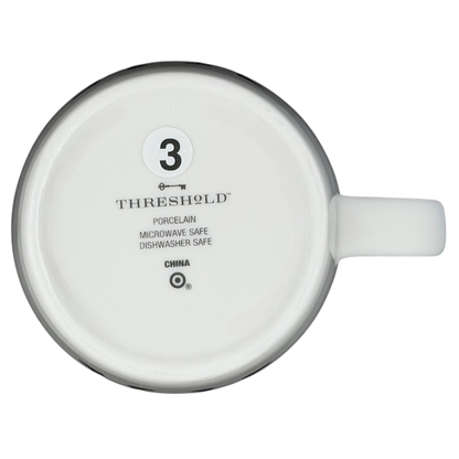 Bottom view of Threshold GEMINI Astrology Zodiac Mug, porcelain, microwave and dishwasher safe