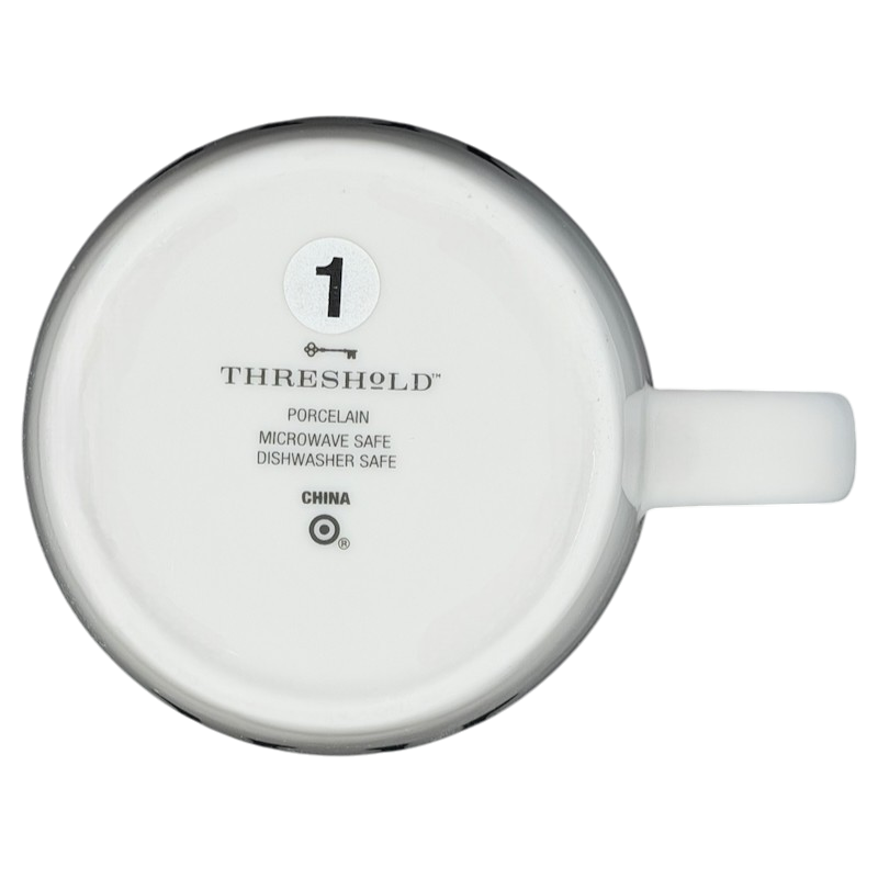 Bottom view of the GEMINI Astrology Zodiac Mug Threshold made of porcelain, microwave and dishwasher safe