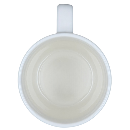 Minimalist white interior of Libra Astrology Zodiac Mug Threshold for astrology enthusiasts