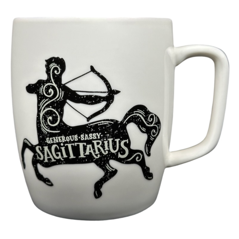 Threshold Sagittarius Astrology Zodiac Mug with Generous Sassy Design for Astrology Lovers