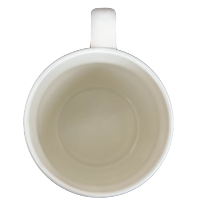 Empty Sagittarius Astrology Zodiac Mug Threshold shown from above with a smooth interior