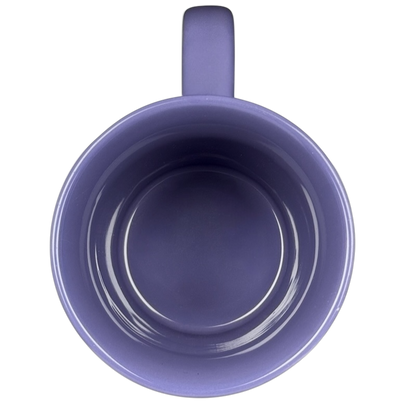 Tinker Bell embossed vintage mug in purple from Disney featuring a smooth interior design