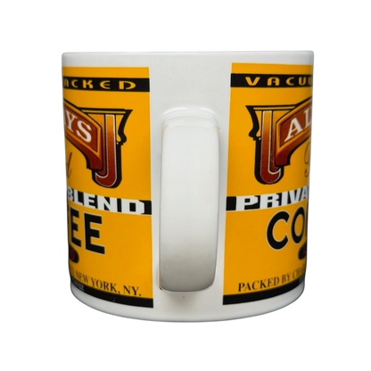 Westwood vintage Always Good coffee mug featuring a classic design and bold colors