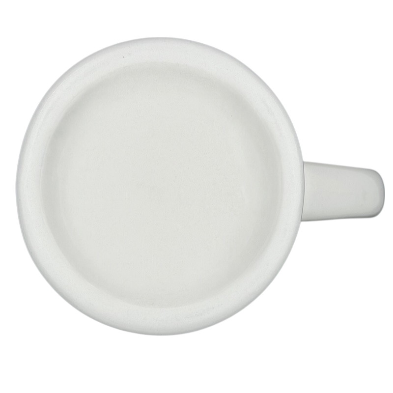 Vintage Bad Dog Wisdom Assess Risk & Reward mug with a plain white design