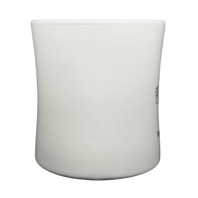 Vintage Bad Dog Wisdom Defy Authority mug in classic white ceramic design