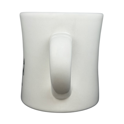 Vintage Bad Dog Wisdom Defy Authority mug with a classic design and a sturdy handle