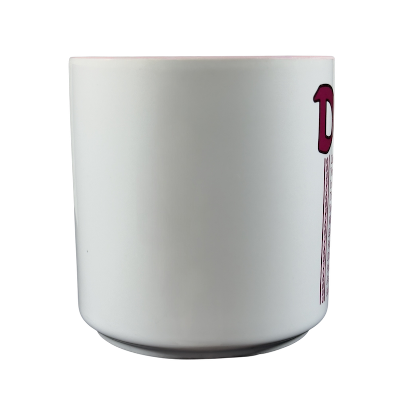 Vintage collectible Diana name mug in white with a pink design, perfect for collectors