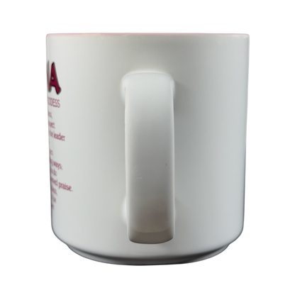 Papel vintage collectible Diana name mug featuring a detailed description and elegant design