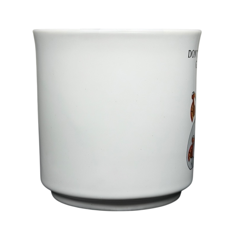 Sandra Boynton Don't Let The Turkeys Get You Down vintage mug featuring playful turkey illustrations