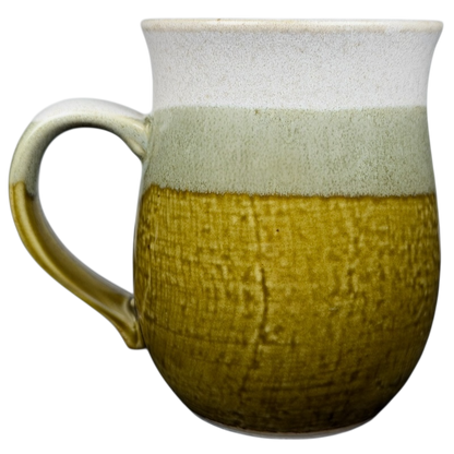 Vintage Otagiri seagull harbor mug with unique texture and earthy color scheme