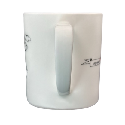 Virgin Atlantic Robert Welch flying machines mug features a unique design and sturdy handle for coffee lovers