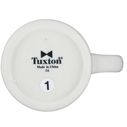Tuxton base of a vintage coffee mug featuring Waffle House branding for coffee lovers