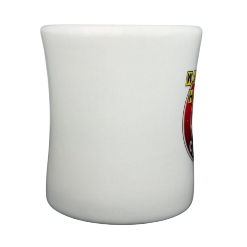 Tuxton Waffle House vintage coffee mug featuring iconic logo and classic design for coffee lovers