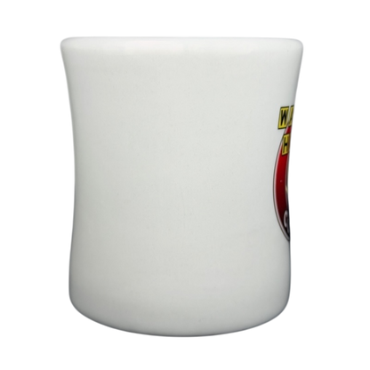 Tuxton Waffle House vintage coffee mug featuring iconic logo and classic design for coffee lovers