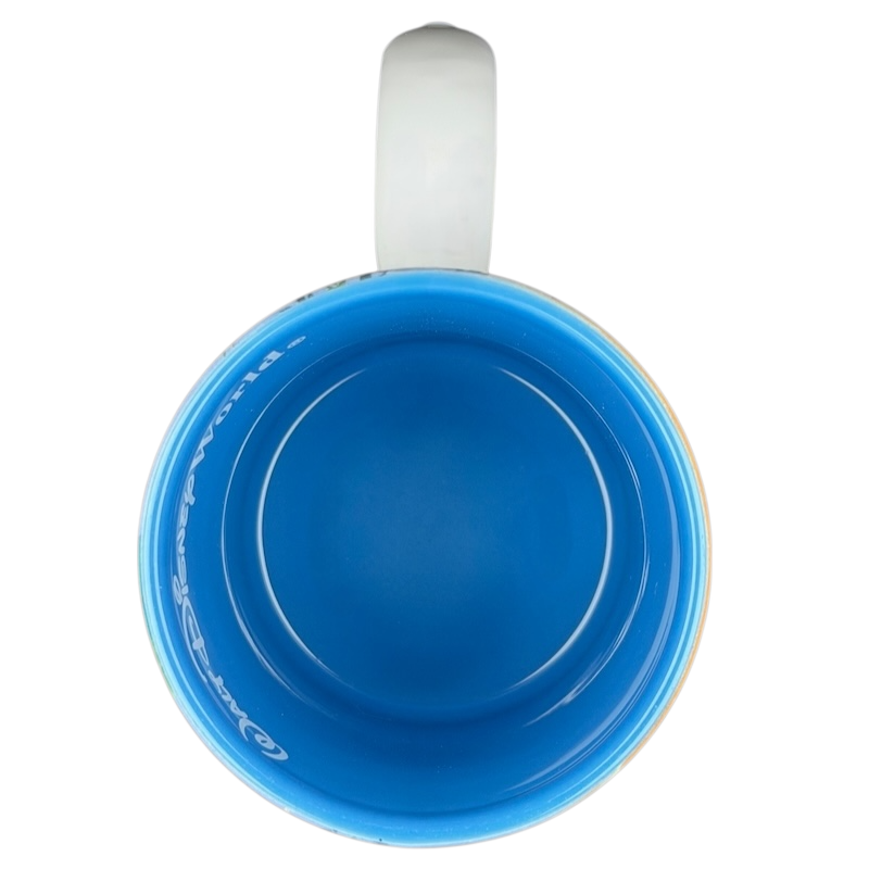 Walt Disney World Dad Mug Disney Parks in vibrant blue with a classic design, perfect for coffee lovers