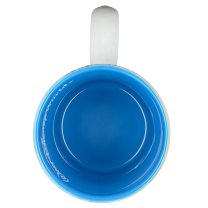 Walt Disney World Dad Mug Disney Parks in vibrant blue with a classic design, perfect for coffee lovers