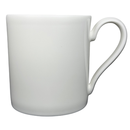 Eternity White Mug Wedgwood in classic white porcelain with smooth finish and elegant handle