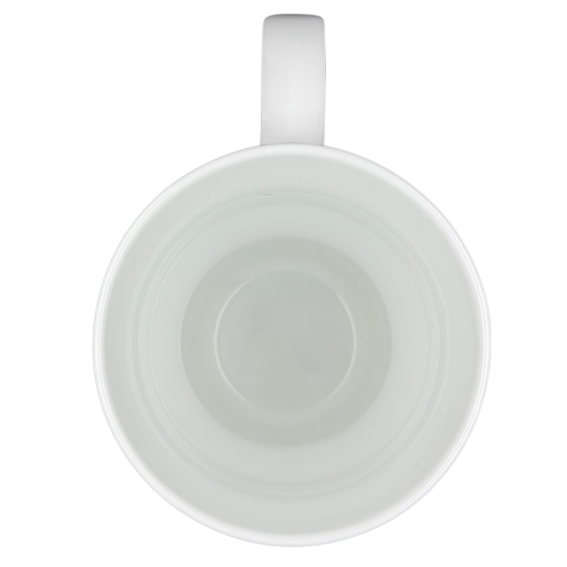 Lyrical Blooms Crysantha vintage Mug in white with a smooth interior for elegant tea or coffee moments