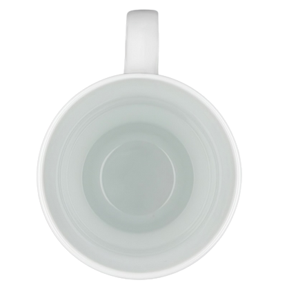 Lyrical Blooms English Rose vintage Mug with a smooth interior design for elegant tea enjoyment