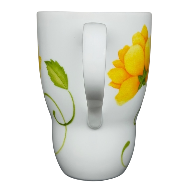 Lyrical Blooms English Rose vintage Mug with floral design and elegant handle for tea lovers