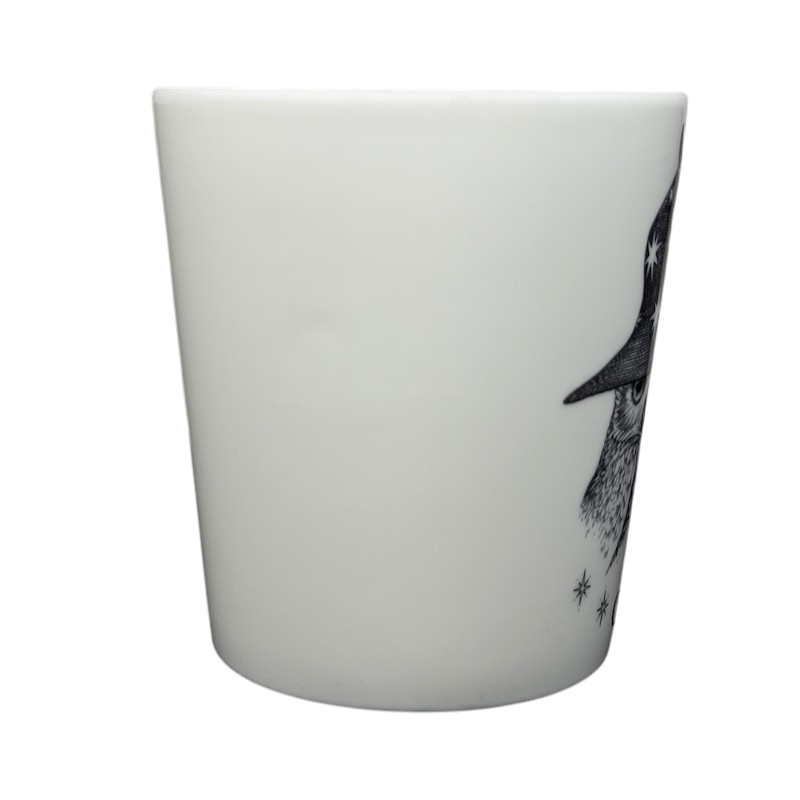 GEMINI Rory Dobner Astrology Mug Williams Sonoma featuring an owl design and intricate astrology details