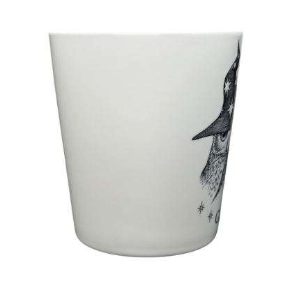 GEMINI Rory Dobner Astrology Mug Williams Sonoma featuring a whimsical owl design with star accents