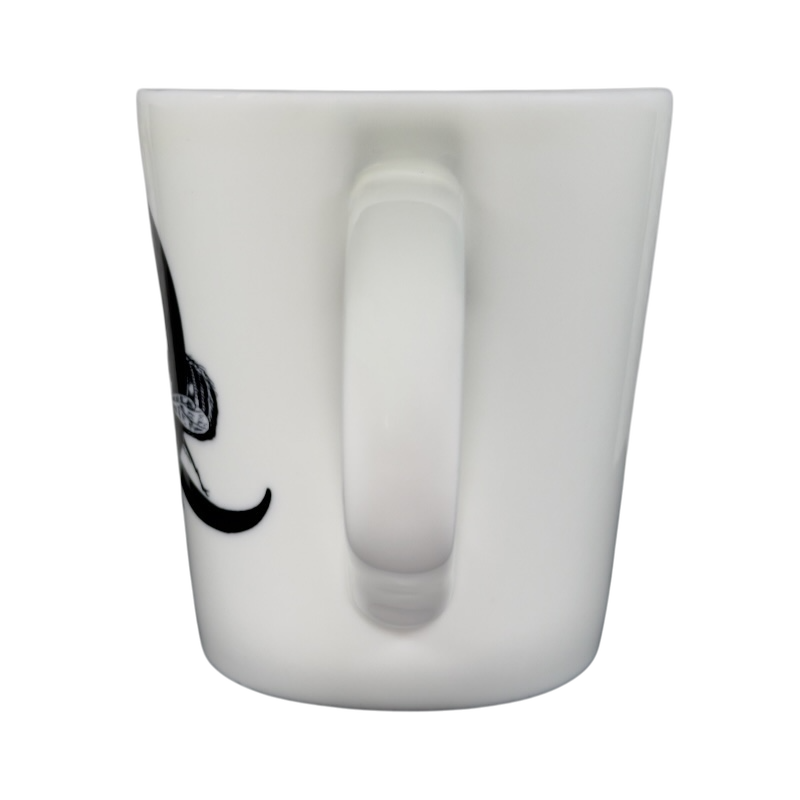 Queen Bee Rory Dobner Monogram Mug Williams Sonoma in white with a stylish handle and artist design