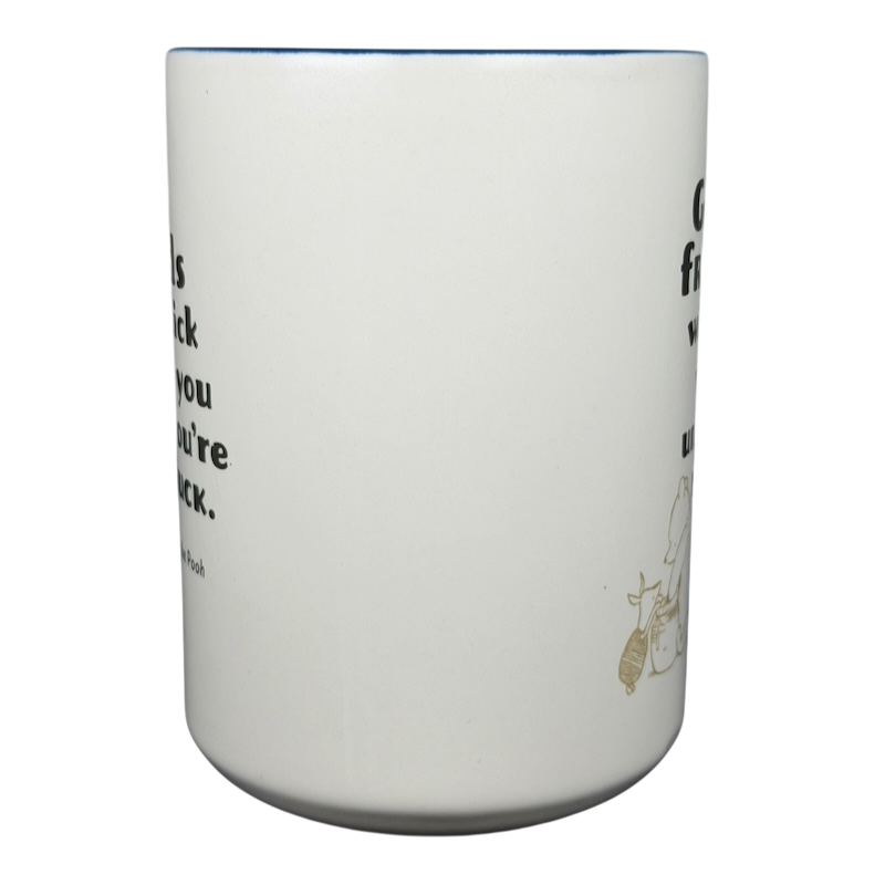 Hallmark Winnie the Pooh Good Friends mug with heartfelt quote and illustration for friends