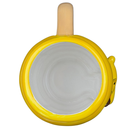 Disney Winnie the Pooh Hunny 3D mug in bright yellow with a cute bear design