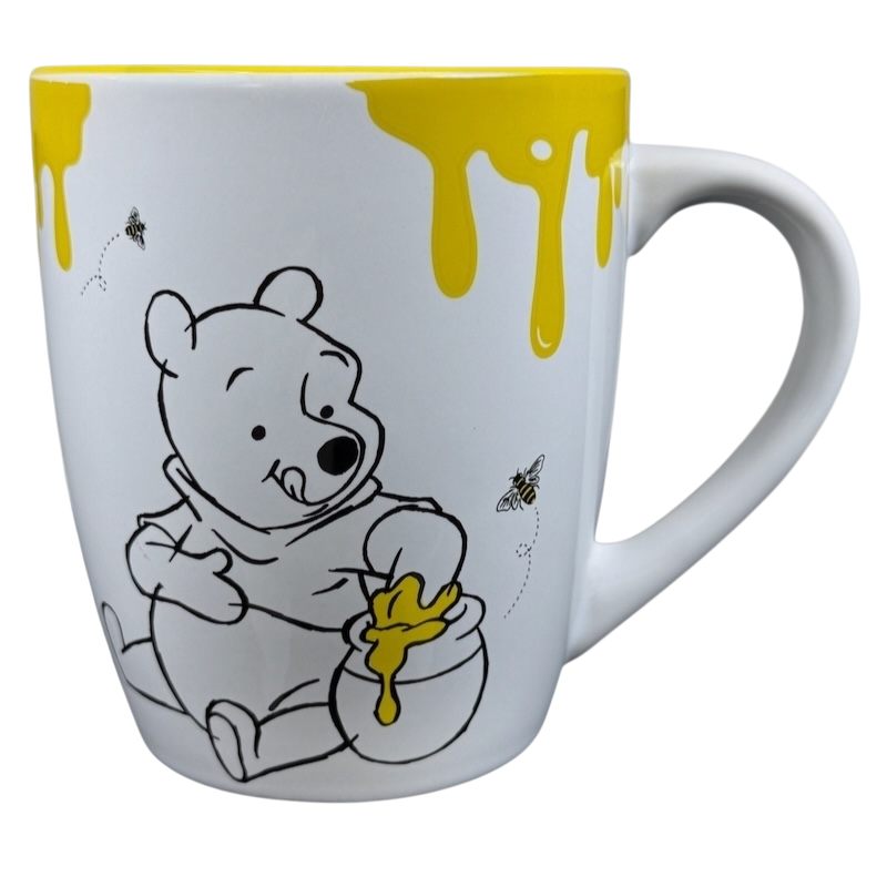 Winnie the Pooh Sweet as can be jumbo mug featuring Pooh with honey and bees