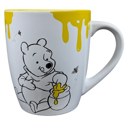 Winnie the Pooh Sweet as can be jumbo mug featuring Pooh with honey and bees