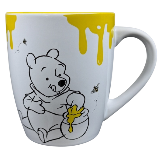 Winnie the Pooh Sweet as can be jumbo mug featuring Pooh with honey and bees