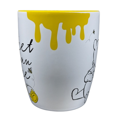 Winnie the Pooh Sweet as can be jumbo mug with honey drip design and cheerful graphics