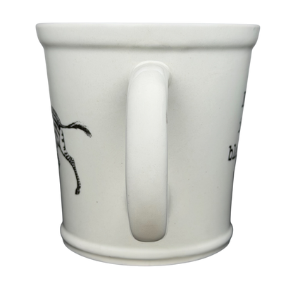 Zebra Mug World Market collectible featuring a hand-drawn zebra design on a white ceramic mug