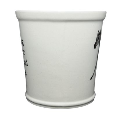 White Zebra Mug from World Market, collectible item featuring a decorative zebra design