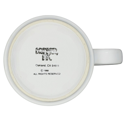 Bottom view of Brinker Ink Yellowstone National Park Do Not Feed The Bears Mug showcasing its design and details