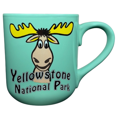 Yellowstone National Park Moose Mug MICO with a charming moose design and vibrant colors
