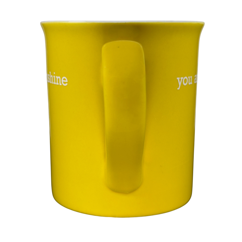 You Are My Sunshine collectible yellow mug with a bright design for cheerful coffee moments