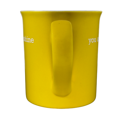 You Are My Sunshine collectible yellow mug with a bright design for cheerful coffee moments