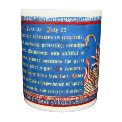 Zodiac Cancer Mara Bosnak Mug Chaleur featuring intuitive and protective Cancer traits