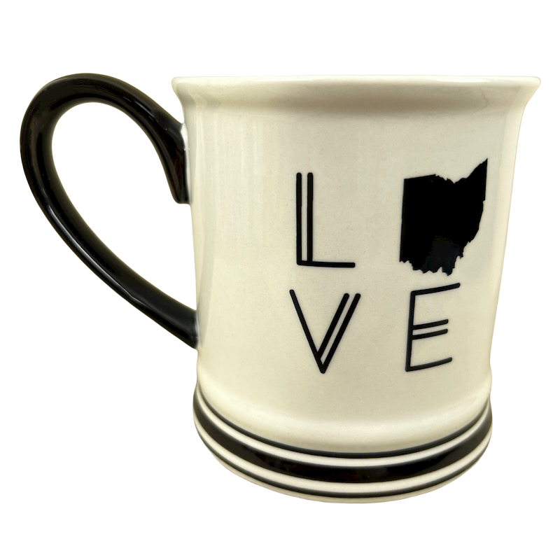 Love Ohio Map Mug Formation Brands