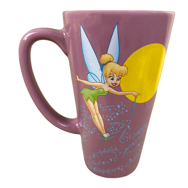 Tinker Bell Magic Lantern Purple Tall Mug Disney Store