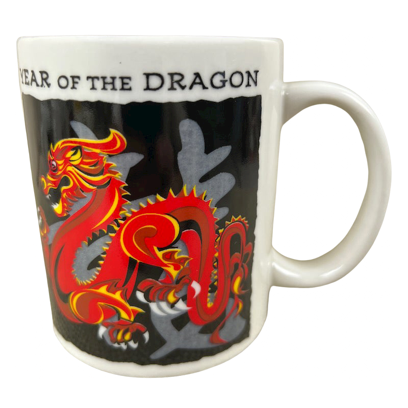 Year Of The Dragon Chinese Zodiac Mug Golden Wave Creations