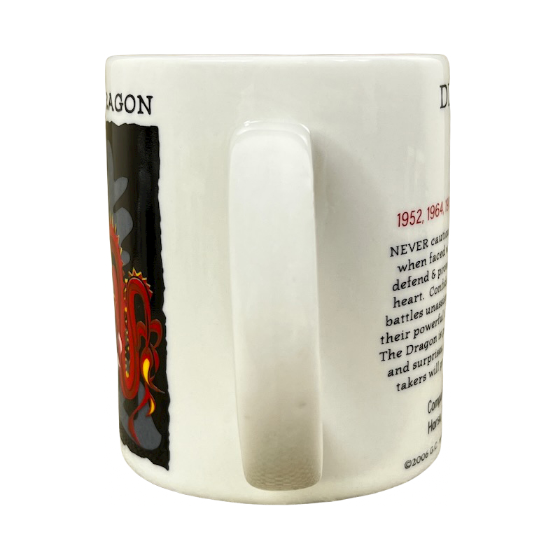 Year Of The Dragon Chinese Zodiac Mug Golden Wave Creations