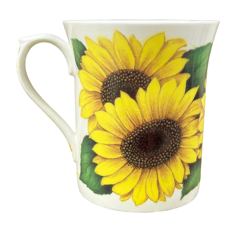 Sunflower Doug Hague Mug Royal Stuart