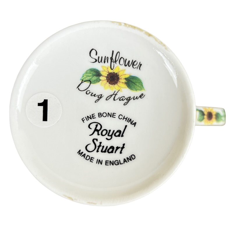 Sunflower Doug Hague Mug Royal Stuart