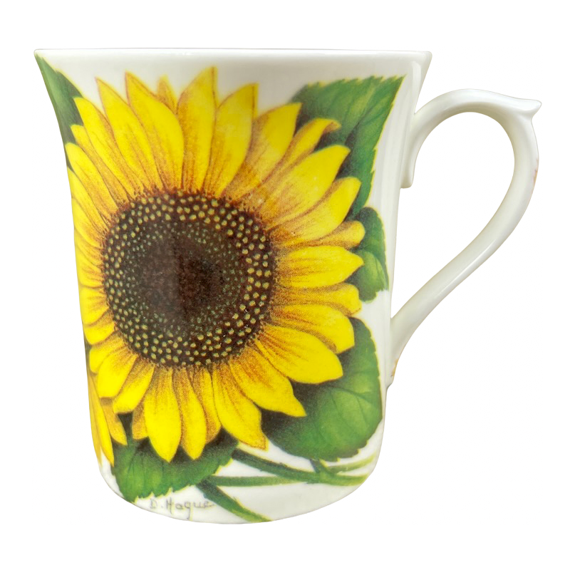 Sunflower Doug Hague Mug Royal Stuart