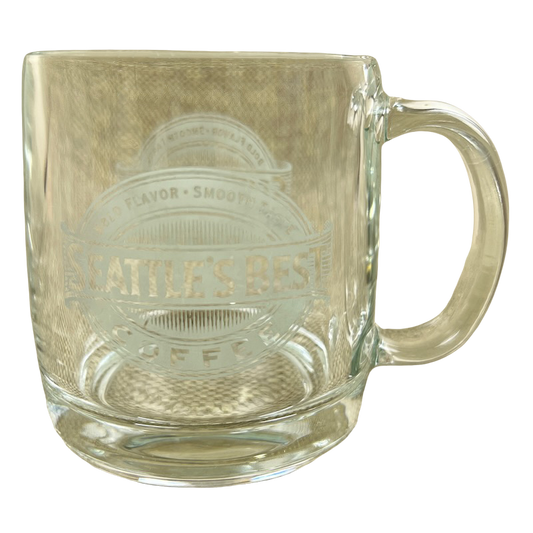 Seattle's Best Coffee Glass Mug